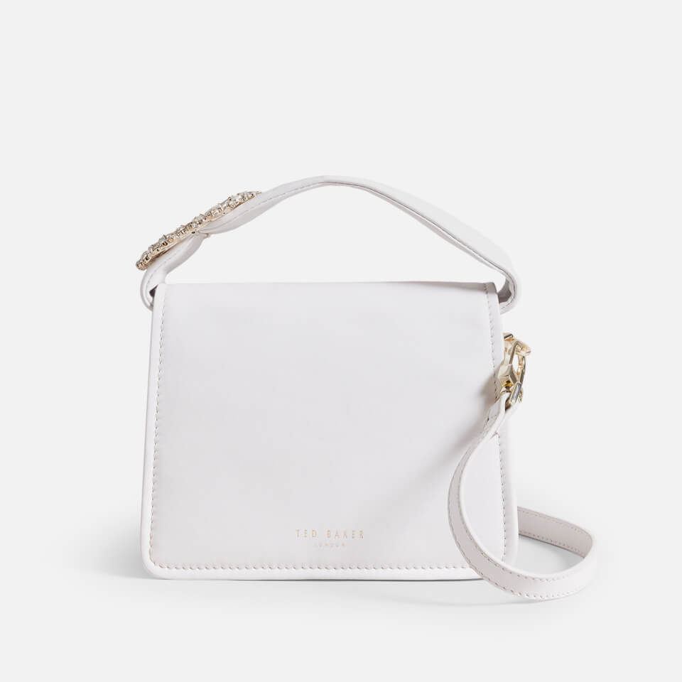 Ted Baker Emie Jewel Detail Leather Cross Body Bag