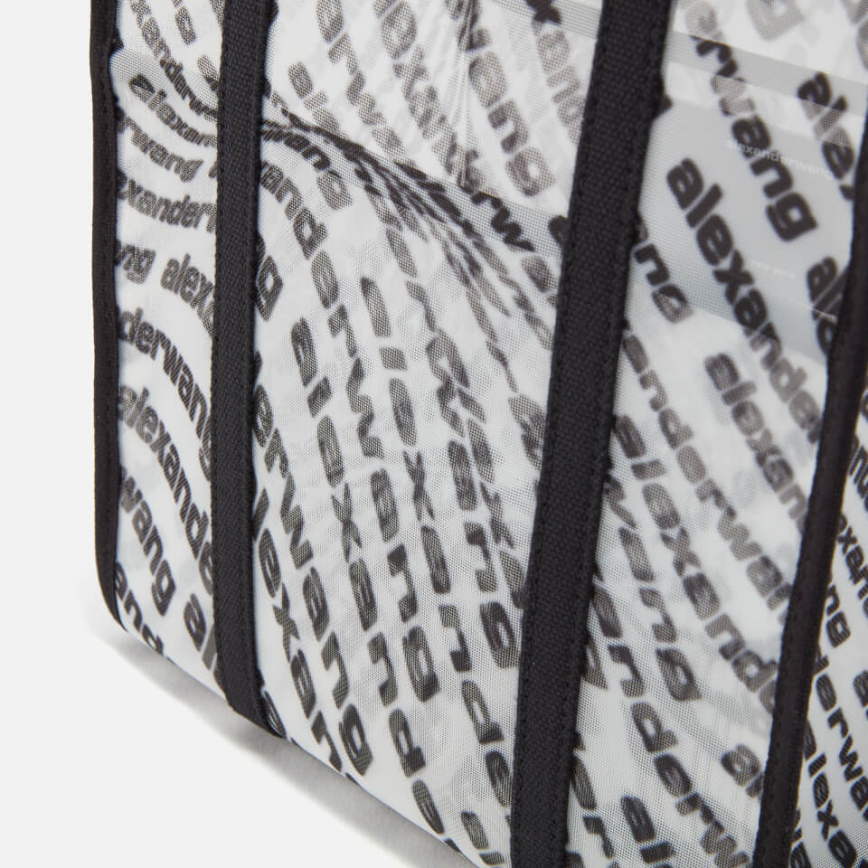 Alexander Wang The Freeze Small Printed Mesh Tote Bag