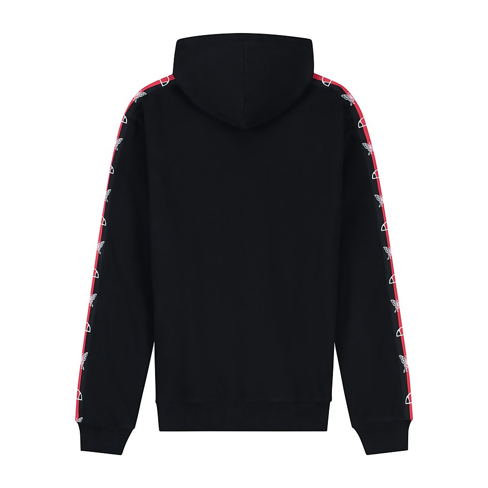 Unisex Tomorrowland X ellesse Kapuzenpullover Schwarz