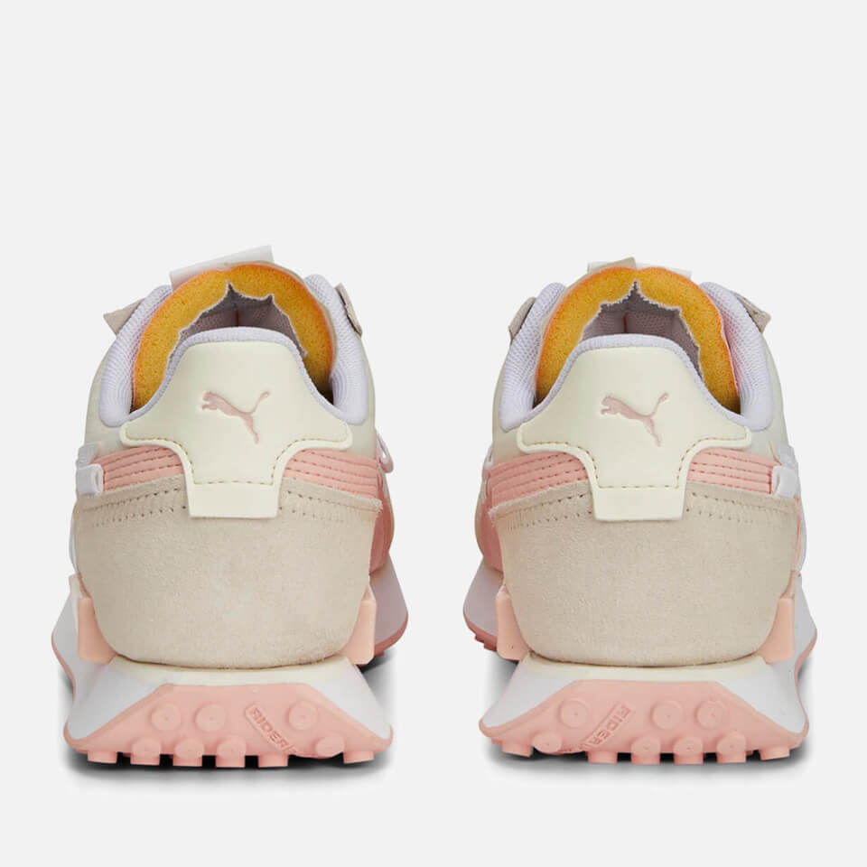Puma Future Rider Displaced Running Style Suede Trainers - UK 4 2