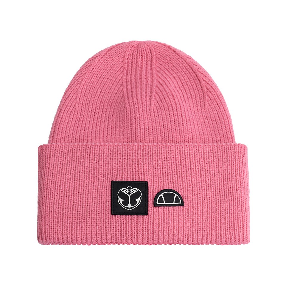Tomorrowland X ellesse Beanie Pink