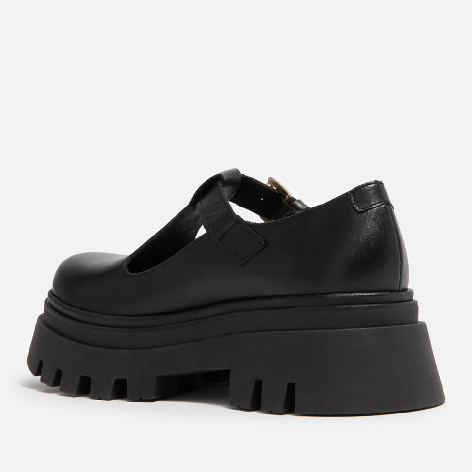 ALOHAS Women's Diane Leather Mary Jane Flats