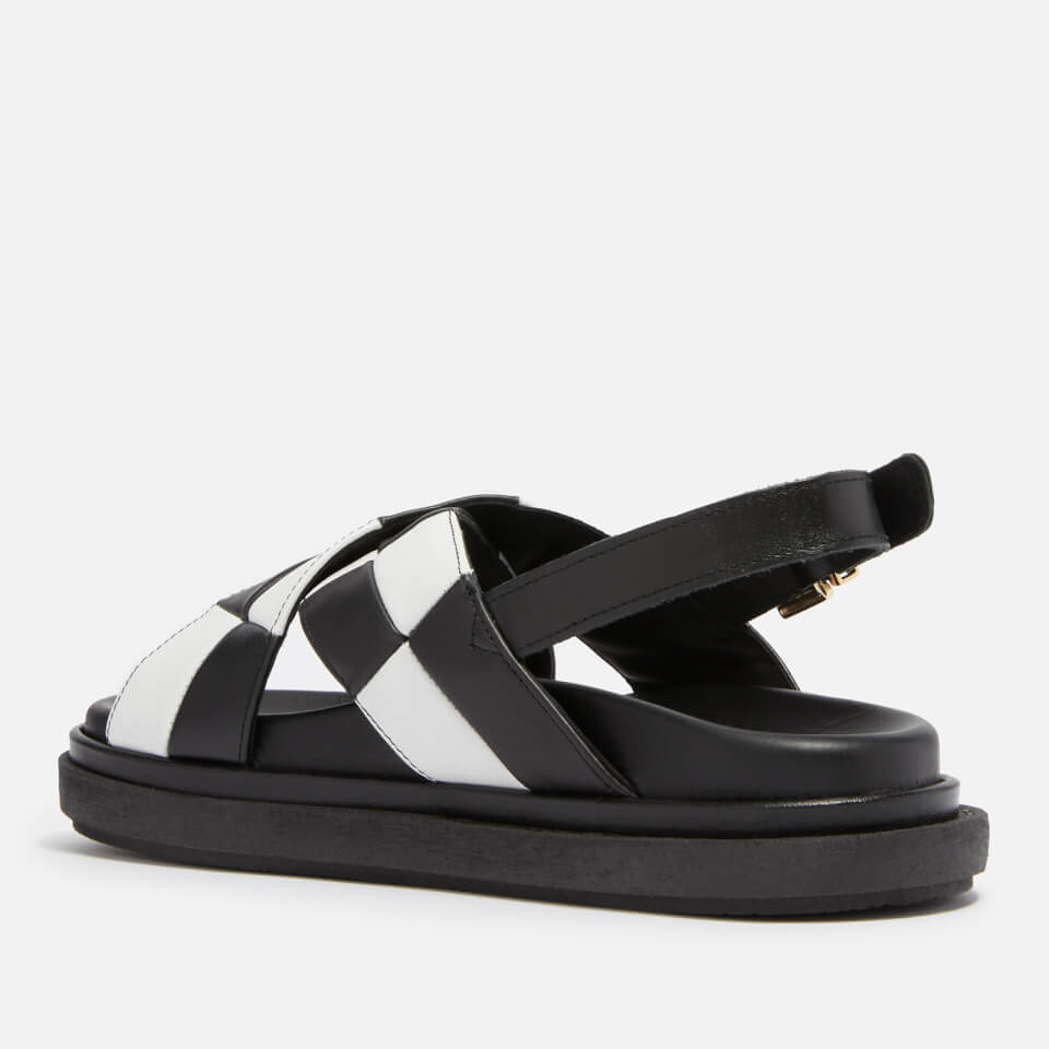 ALOHAS Women's Marshmallow Leather Sandals