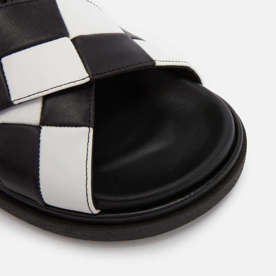 ALOHAS Women's Marshmallow Leather Sandals