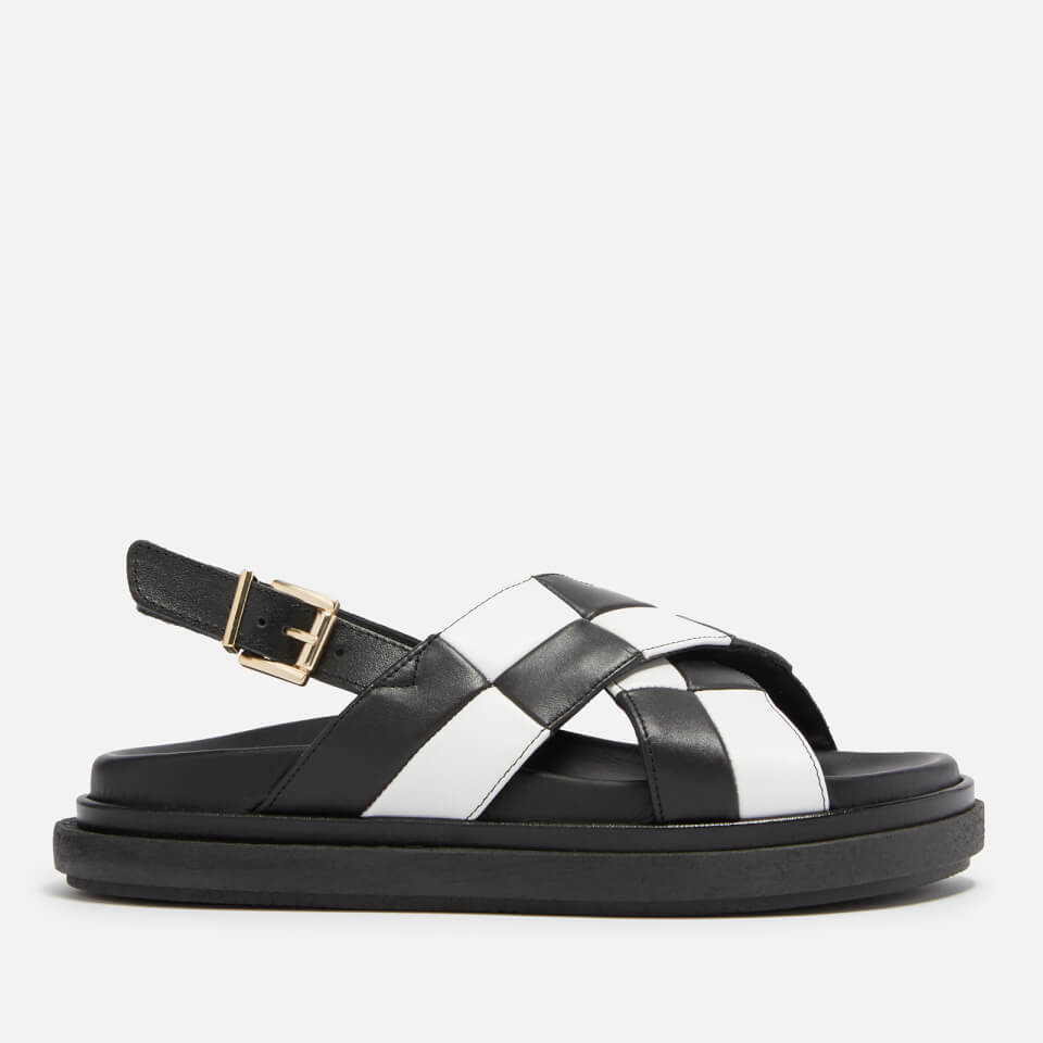 ALOHAS Women's Marshmallow Leather Sandals
