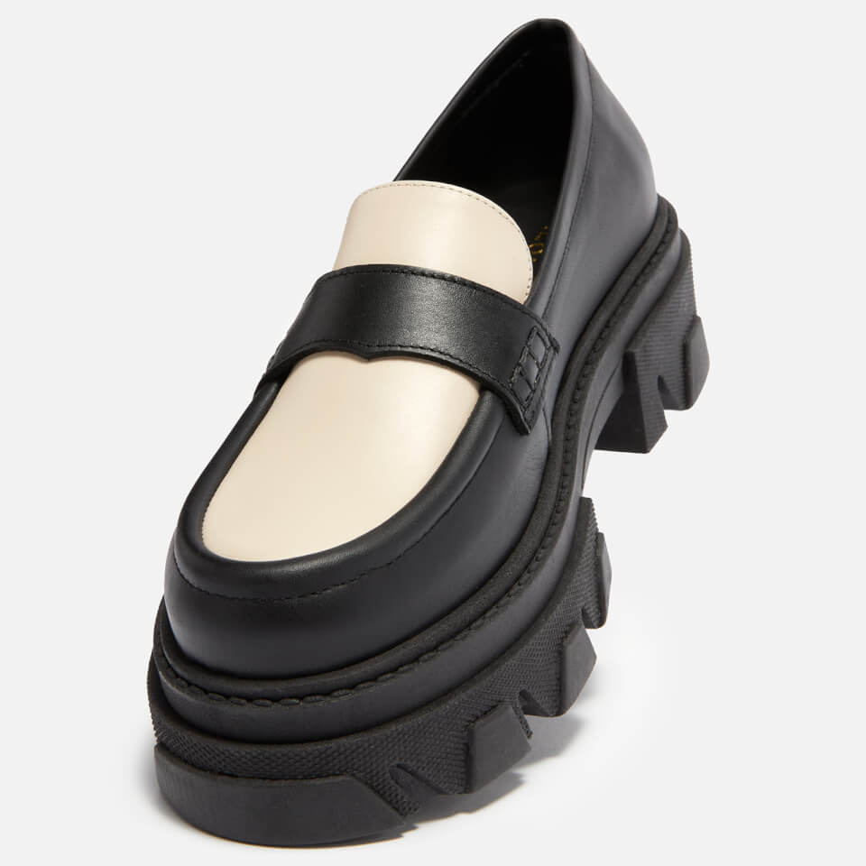 ALOHAS Women's Trailblazer Two-Tone Leather Loafers