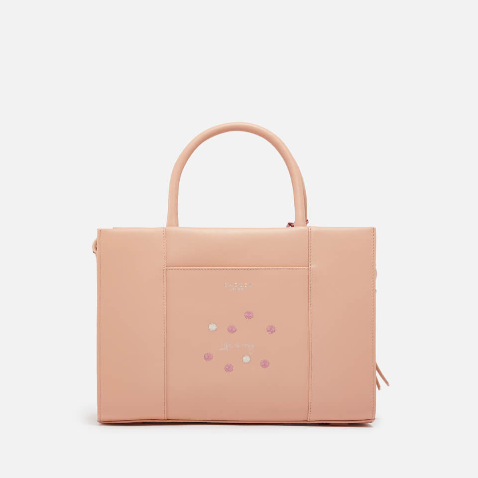 Radley Life Is Rosy Medium Leather Bag