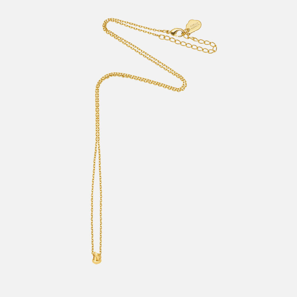 Estella Bartlett Gold-Plated Knot Necklace