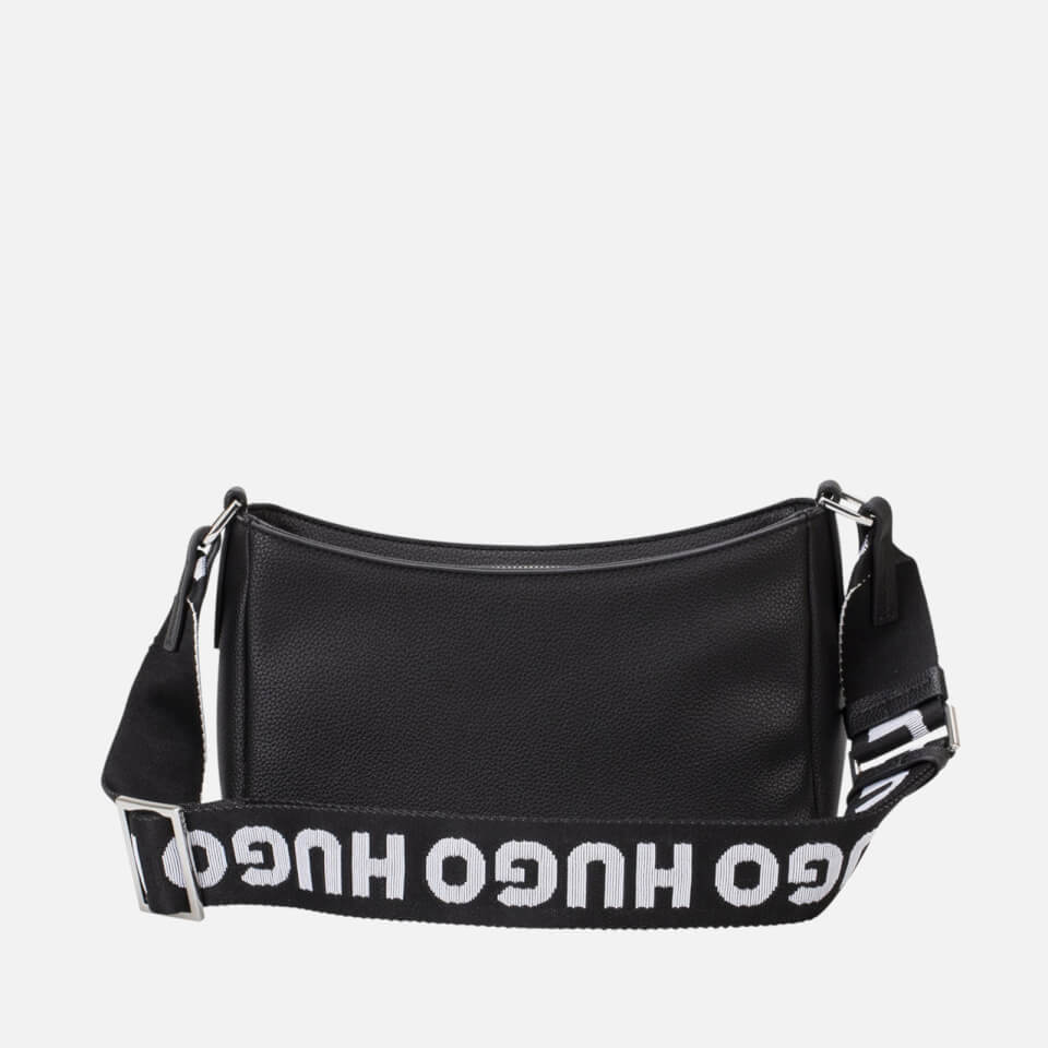 HUGO Bel Small Hobo Faux Leather Bag