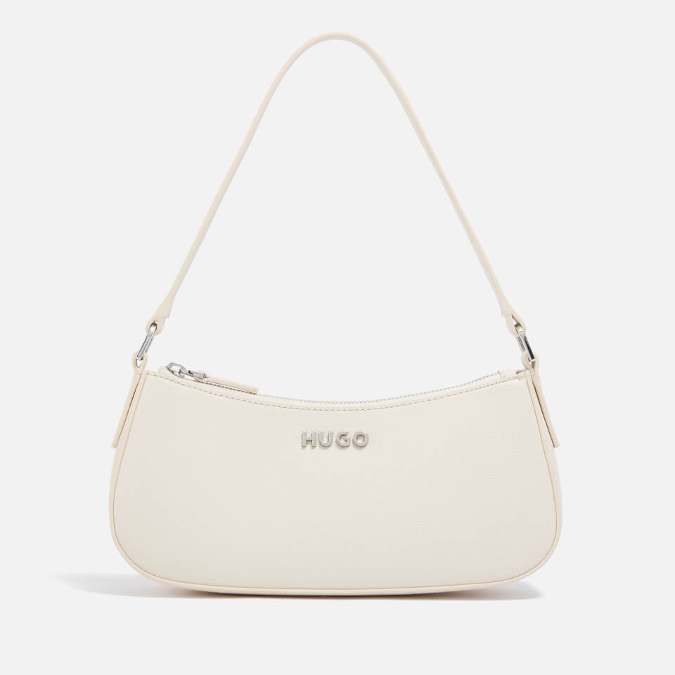 HUGO Chris Faux Leather Small Hobo Bag
