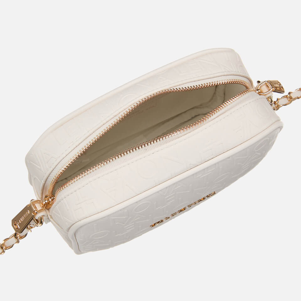 Valentino Relax Monogrammed Faux Leather Camera Bag