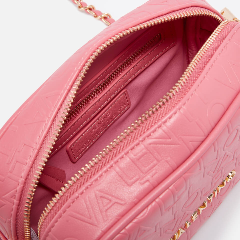 Valentino Relax Embossed Faux Leather Camera Bag