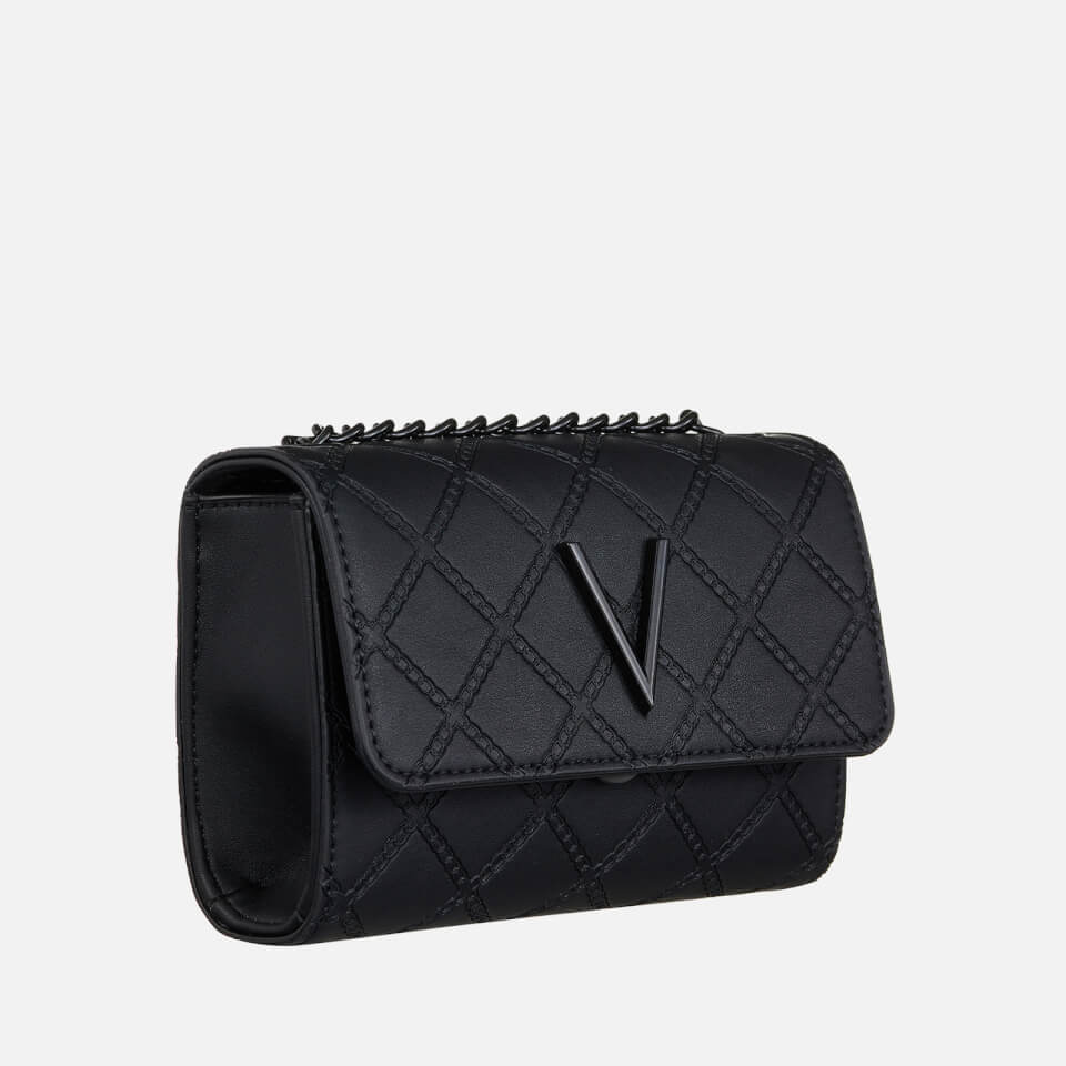 Valentino Blush Faux Leather Flap Bag