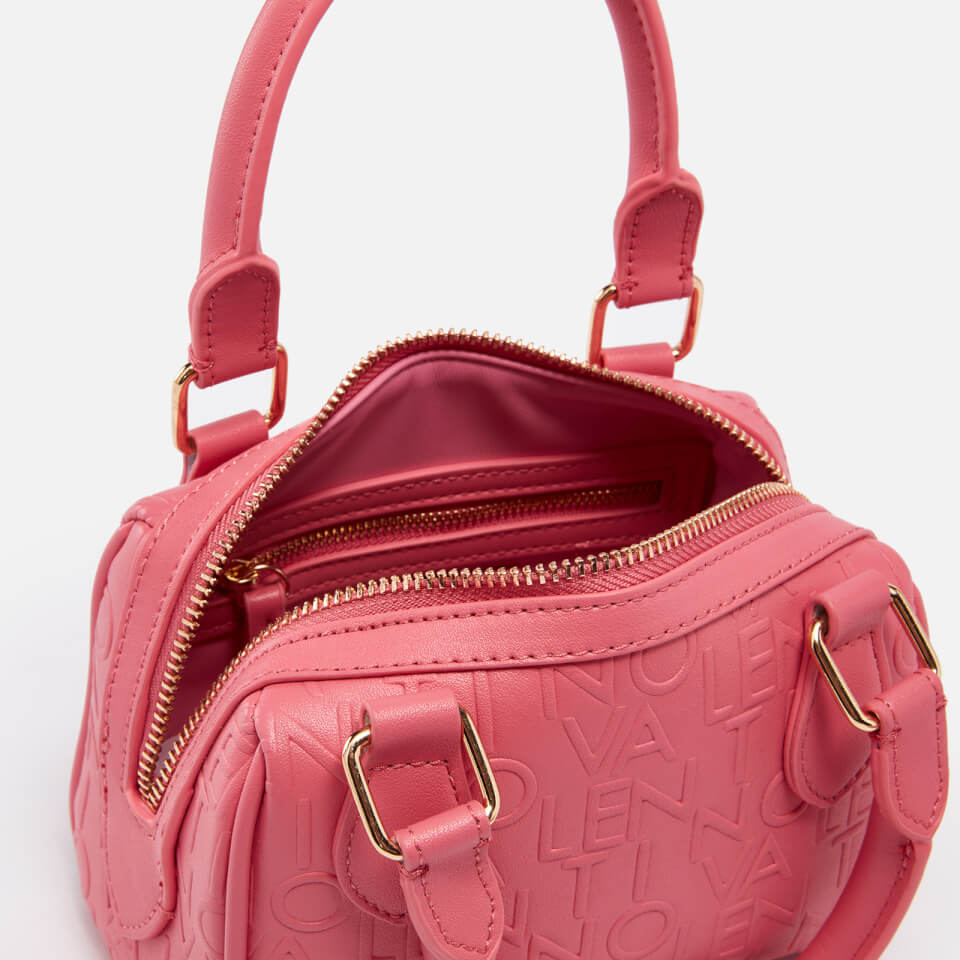 Valentino Relax Embossed Faux Leather Handbag