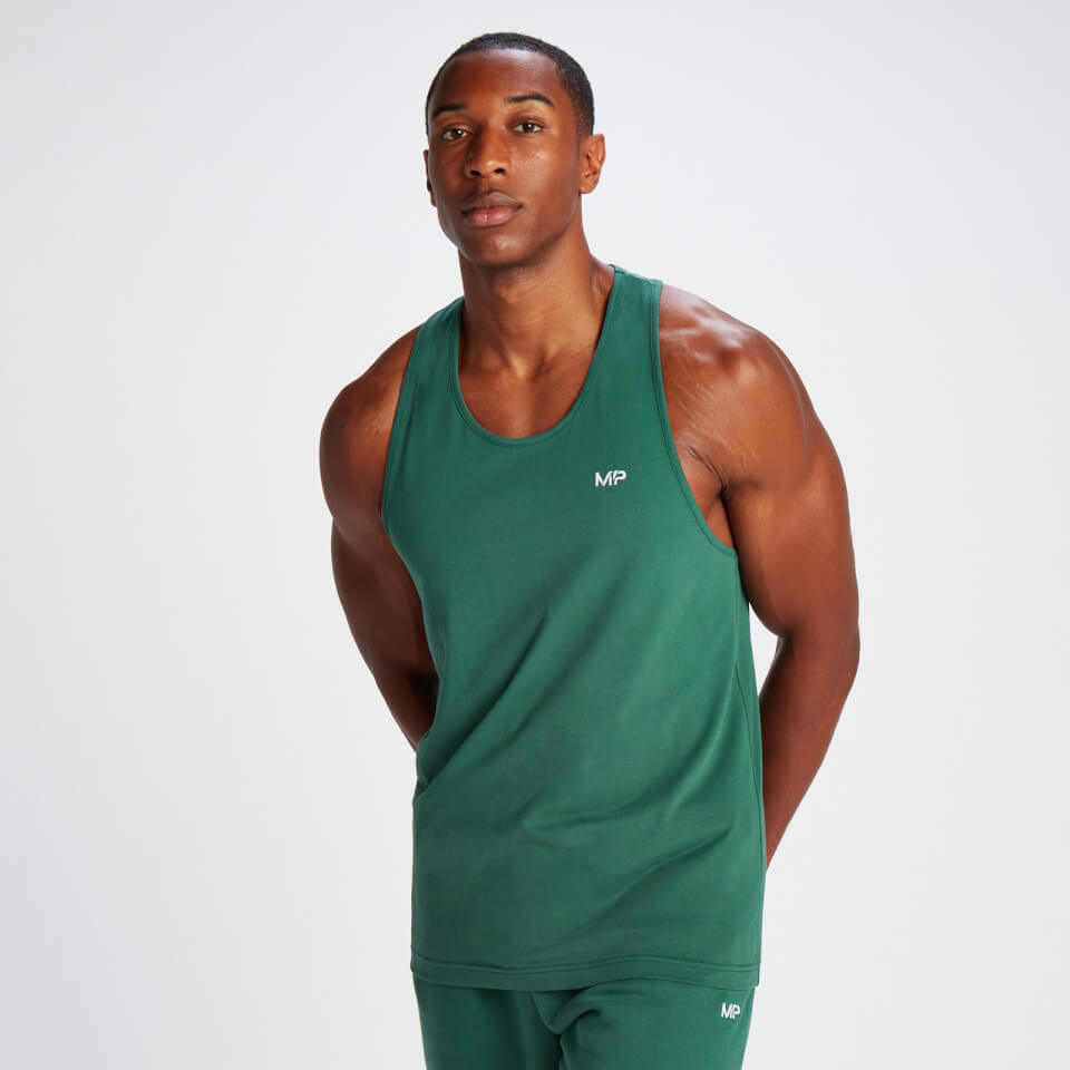 MP Men's Rest Day Stringer Vest - Soft Pine