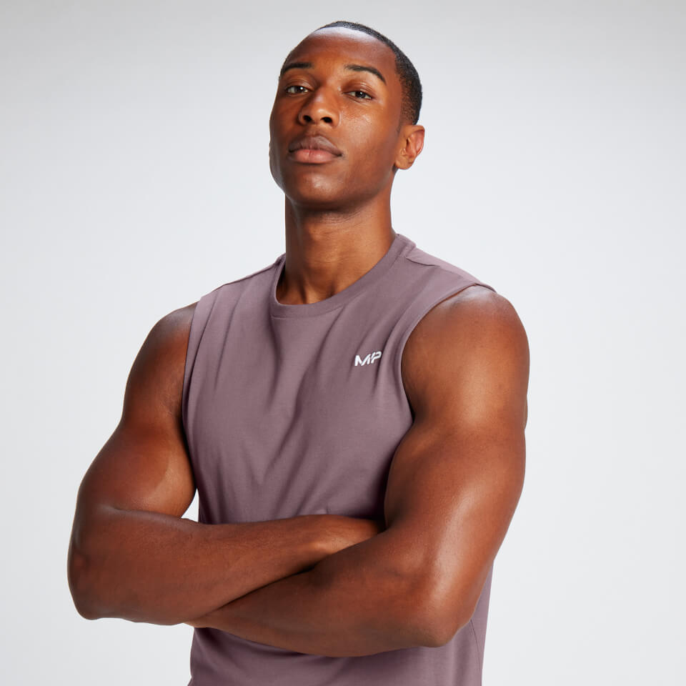 MP Men's Rest Day Tank Top - Washed Burgundy