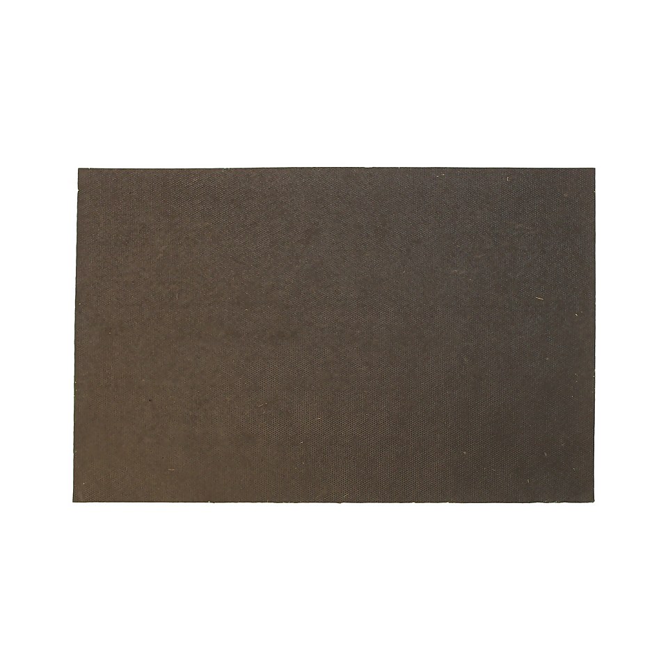 Floral Hello Coir Doormat 39 x 59cm Homebase