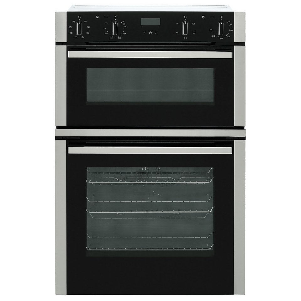 NEFF N50 U1ACE2HN0B Built In Electric Double Oven - Stainless Steel