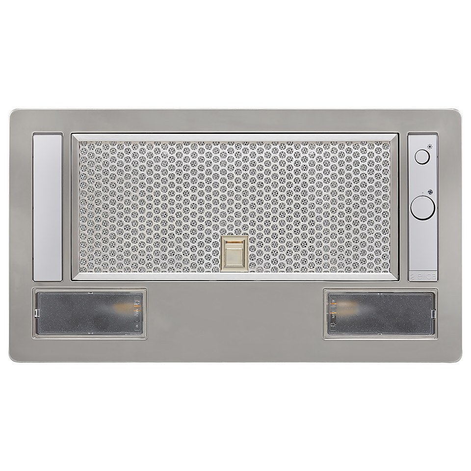 Elica ERA-HE-SS-60 53 cm Canopy Cooker Hood - Stainless Steel