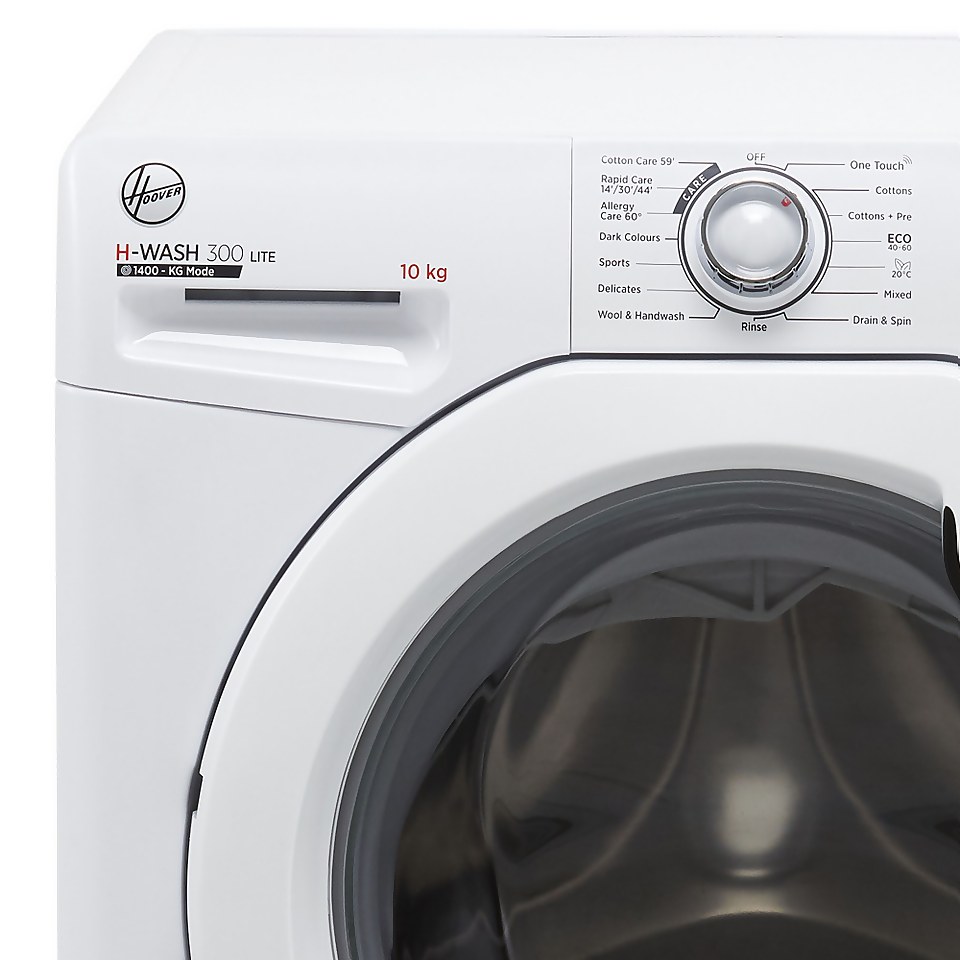 Hoover HWASH 300 H3W4102DE 10Kg Washing Machine with 1400 rpm White