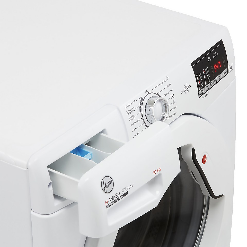 Hoover HWASH 300 H3W4102DE 10Kg Washing Machine with 1400 rpm White