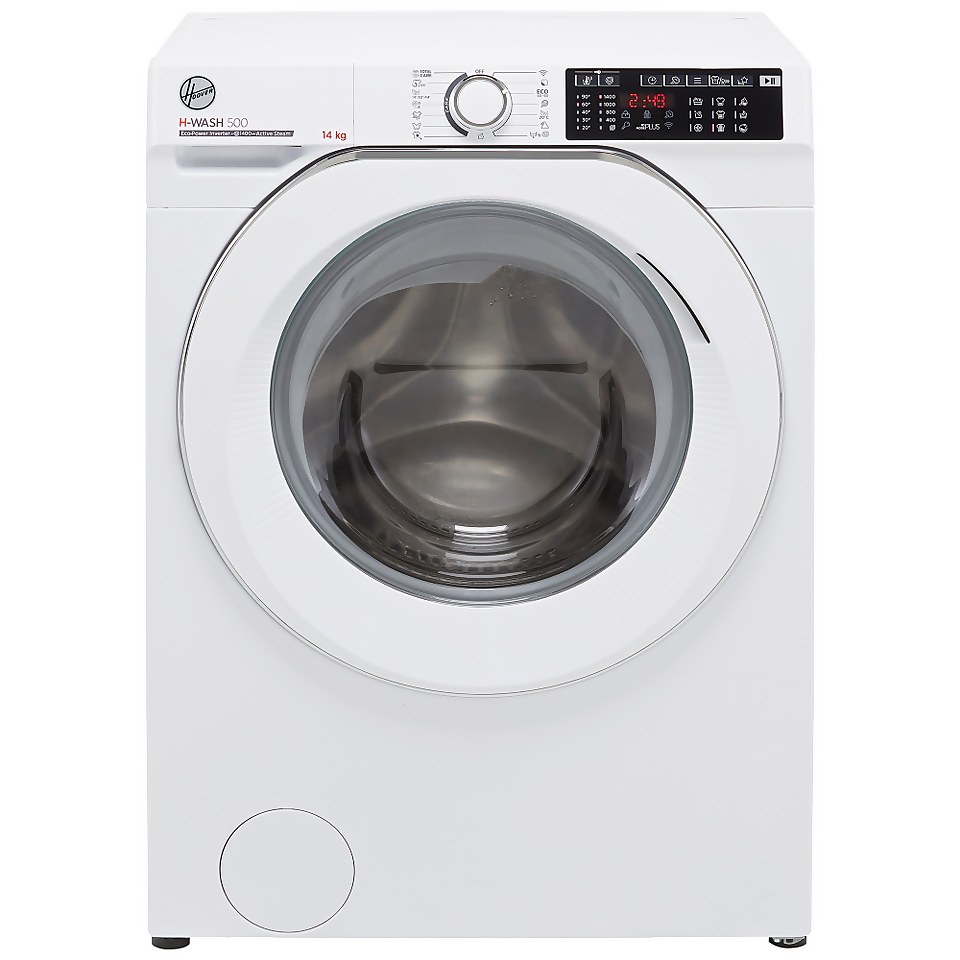 Hoover H-WASH 500 HD496AMC/1 Wi-Fi Connected 9Kg / 6Kg Washer Dryer with 1400 rpm - White