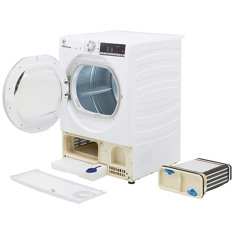 Hoover HLEC9TCG 9Kg Condenser Tumble Dryer - White