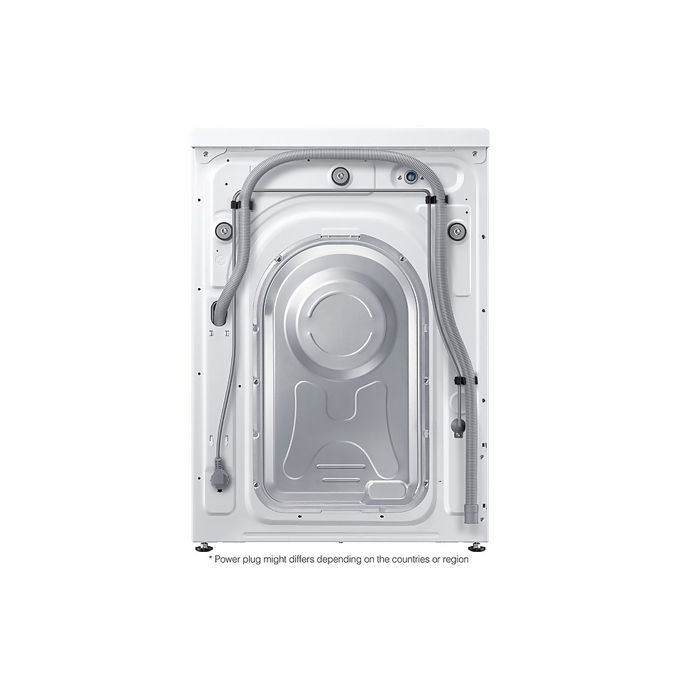 Samsung Series 5 ecobubble™ WW90TA046AE 9Kg Washing Machine with 1400 rpm - White