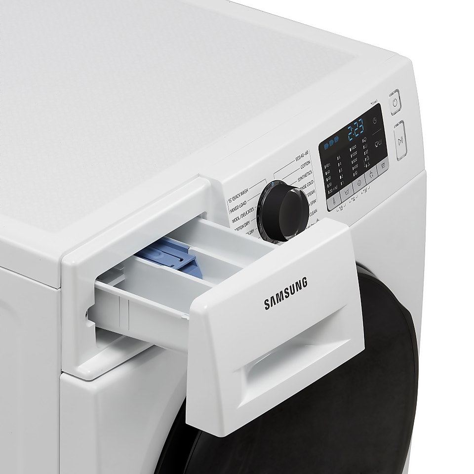 Samsung Series 5 ecobubble™ WD80TA046BE 8Kg / 5Kg Washer Dryer with 1400 rpm - White