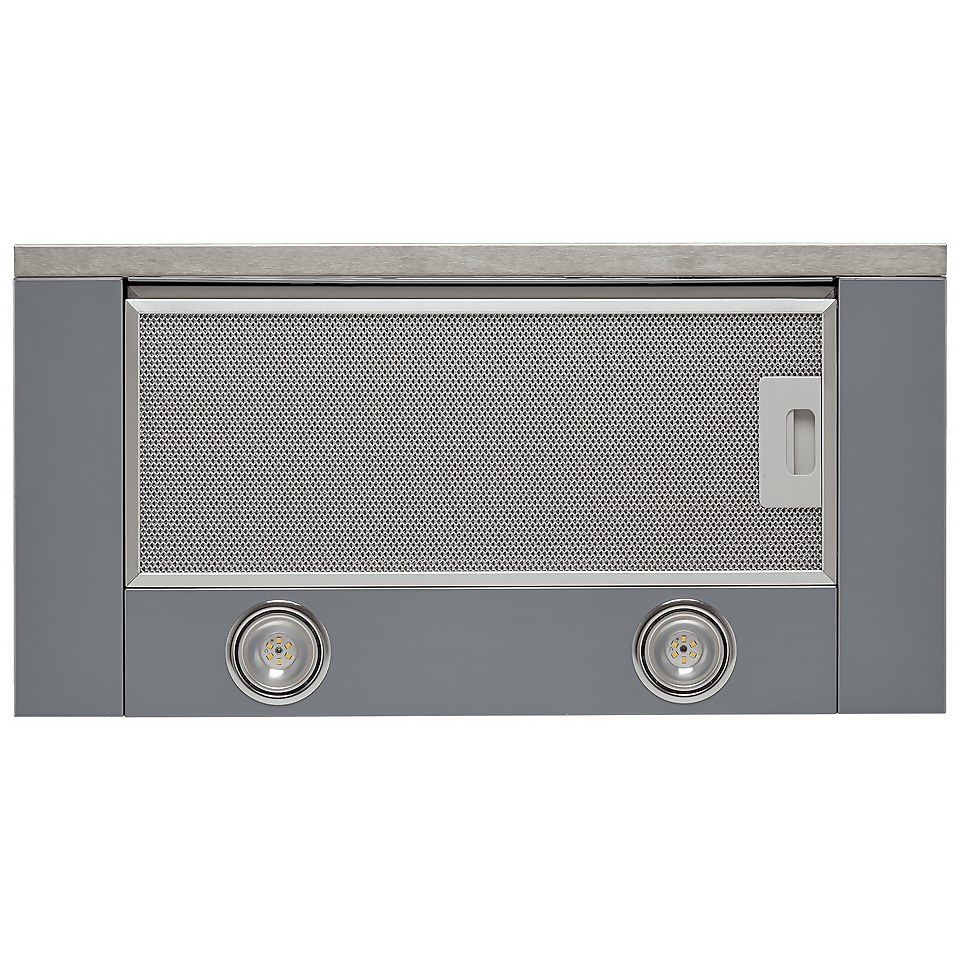 Smeg KSET600XE 60 cm Integrated Cooker Hood - Grey