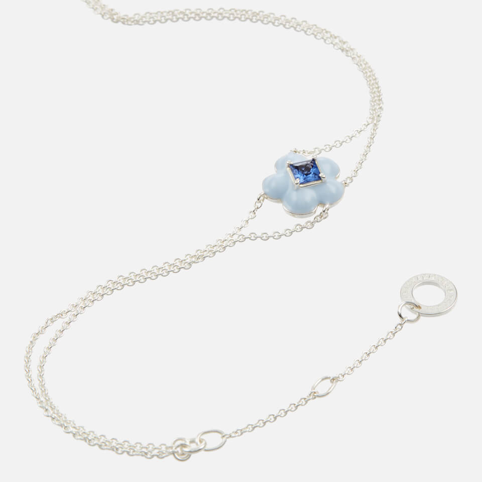 THOMAS SABO Charming Flower Silver-Tone Bracelet