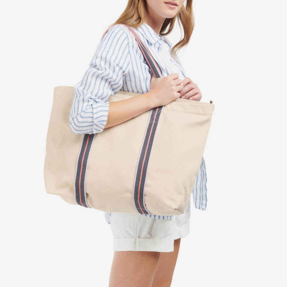 Barbour Madison Beach Canvas Tote Bag
