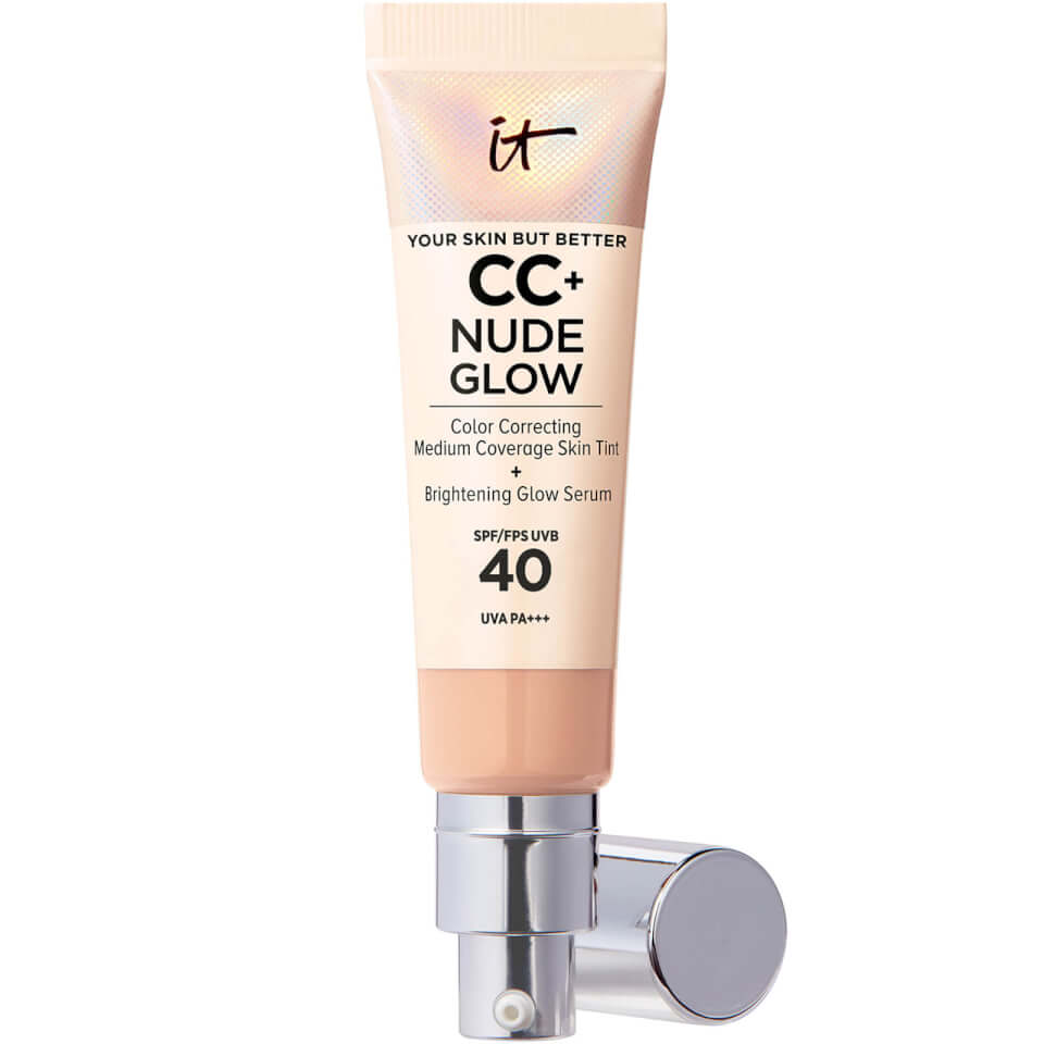 IT Cosmetics CC+ Nude Glow and #7 Foundation Brush 32ml (Various Shades)