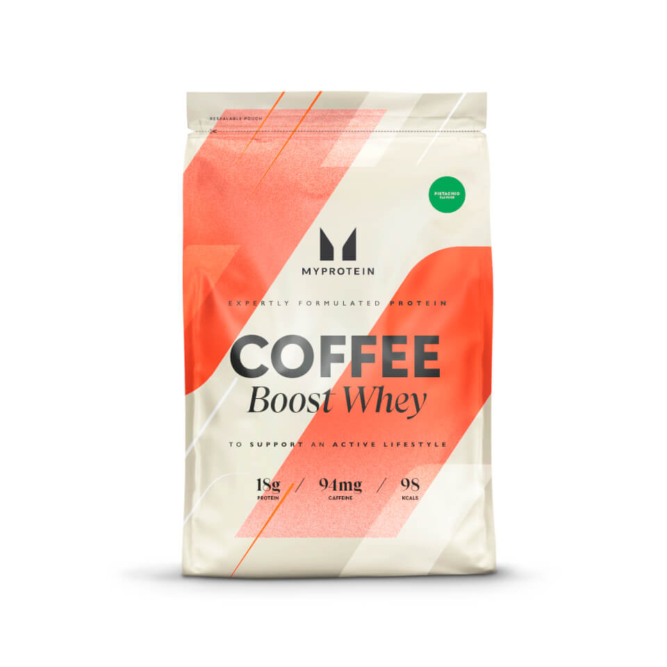 Coffee Boost Whey - Pistachio flavour - 1kg