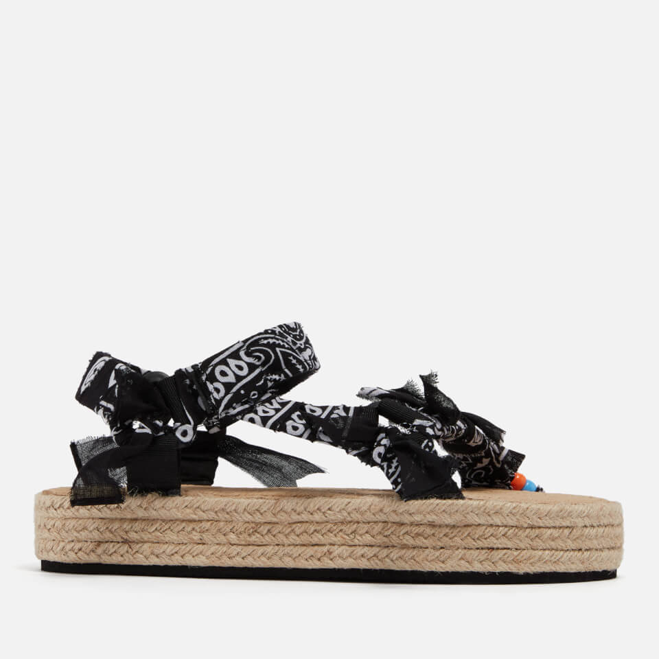 Arizona Love Women's Bandana Trekky Cotton Sandals - UK 8