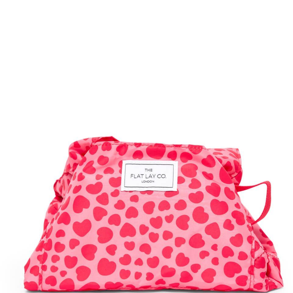 The Flat Lay Co. X LookFantastic Exclusive Full Size Drawstring in Pink Hearts