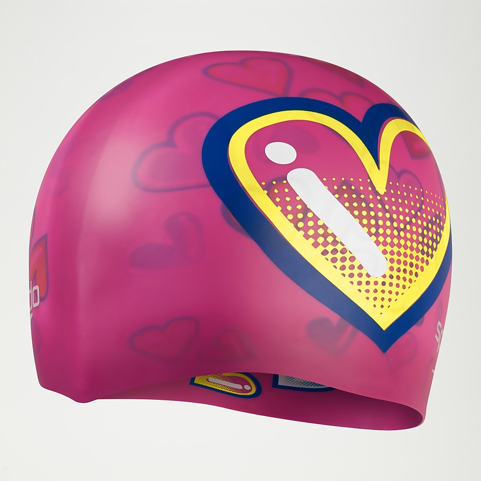 Junior Reversible Slogan Cap Pink