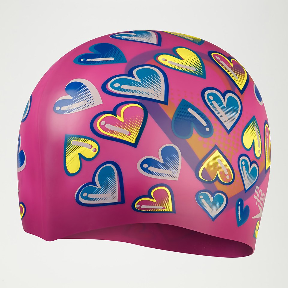 Junior Reversible Slogan Cap Pink
