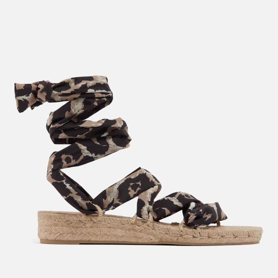 Castañer x Diane Von Furstenberg Women's Paloma Chiffon Espadrille Sandals