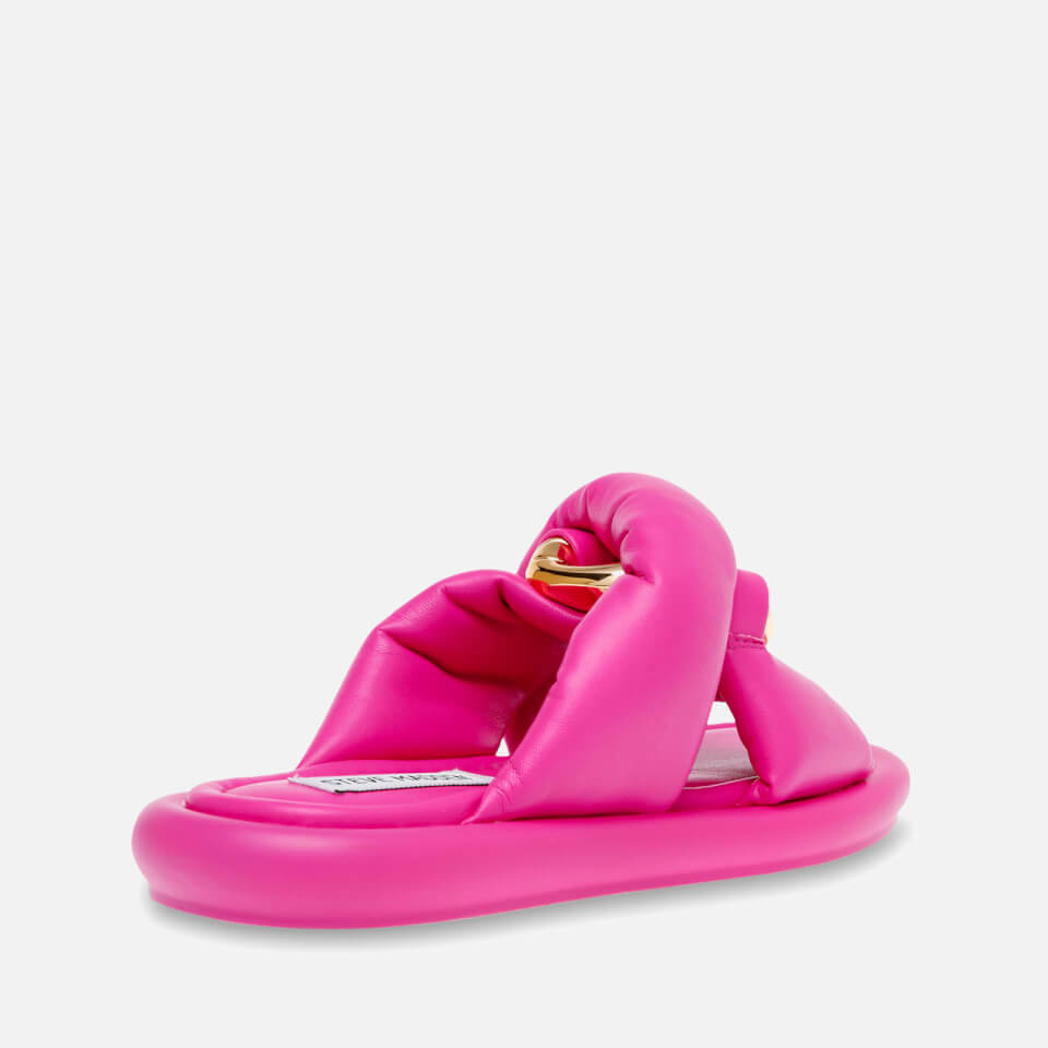 Steve Madden Crispy Faux Leather Sandals
