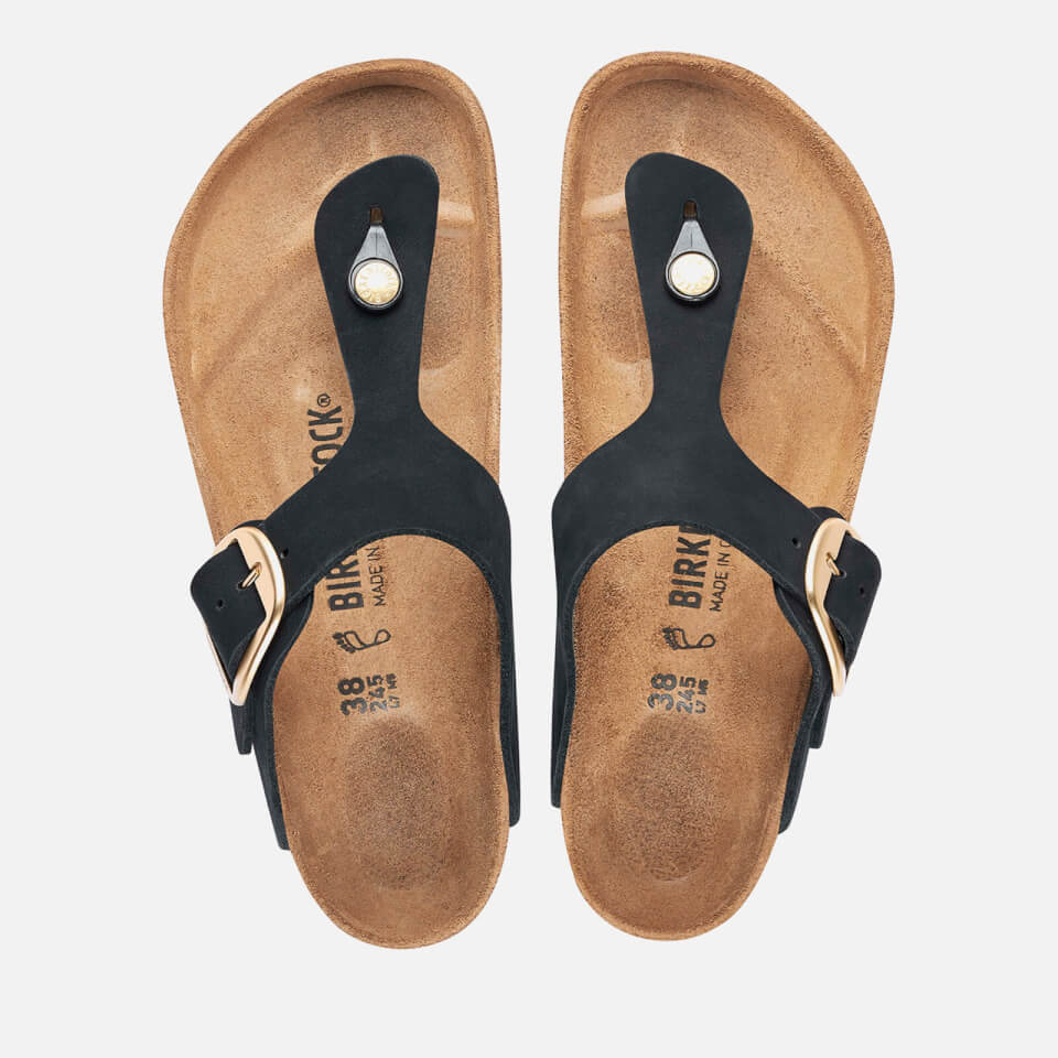 Birkenstock Women s Nubuck Narrow Fit Leather Toe Sandals Allsole