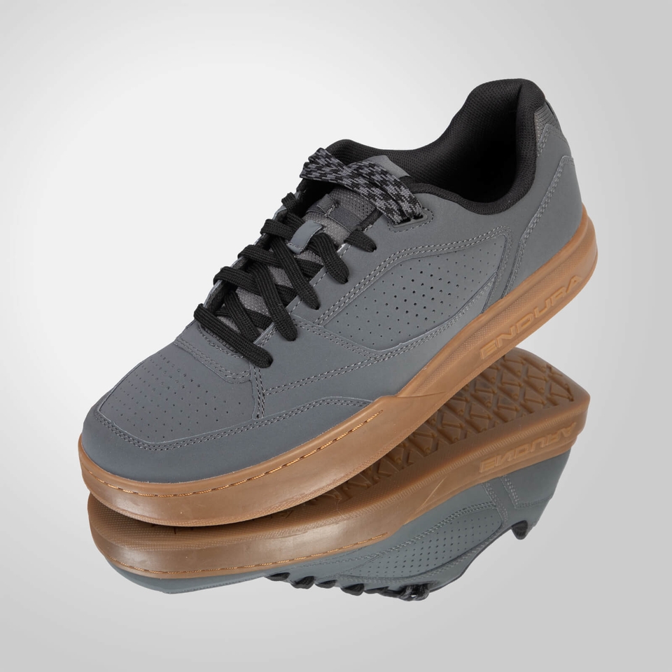 Hummvee Flat Pedal Schuh für Herren - Zinn-Grau