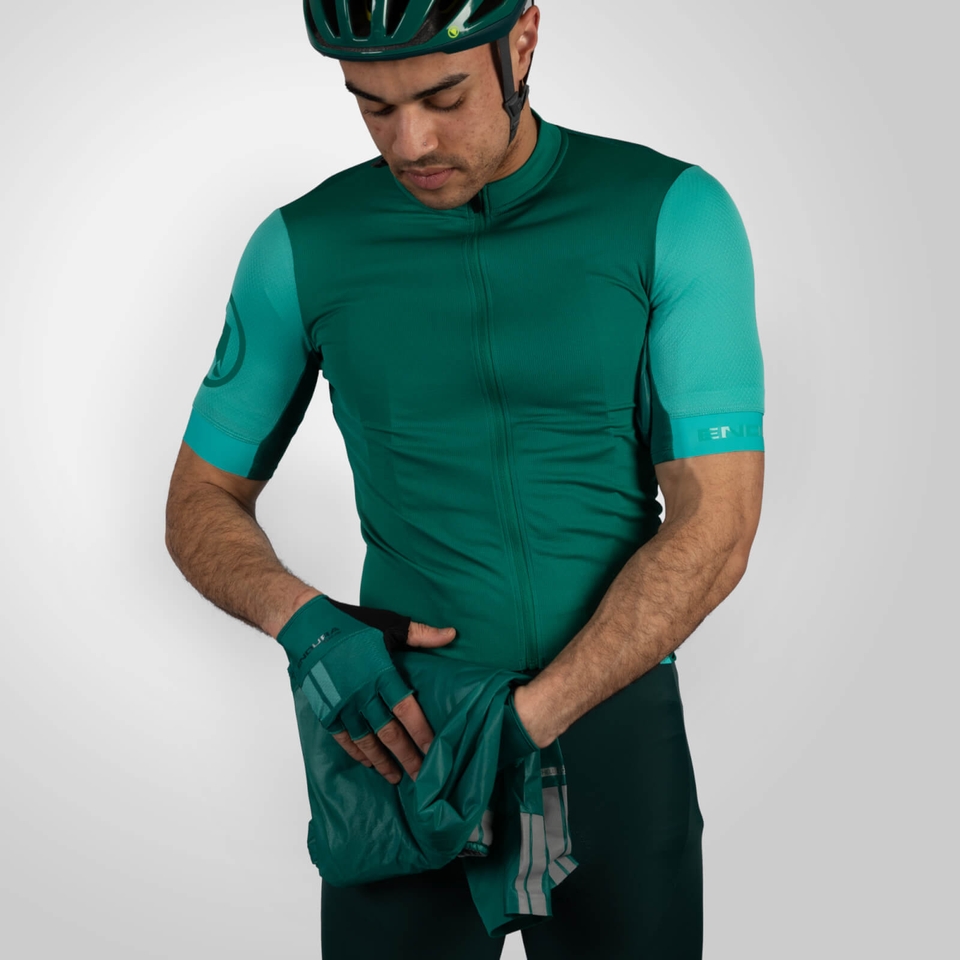 FS260-Pro Adrenaline Race Cape II für Herren - Smaragdgrün