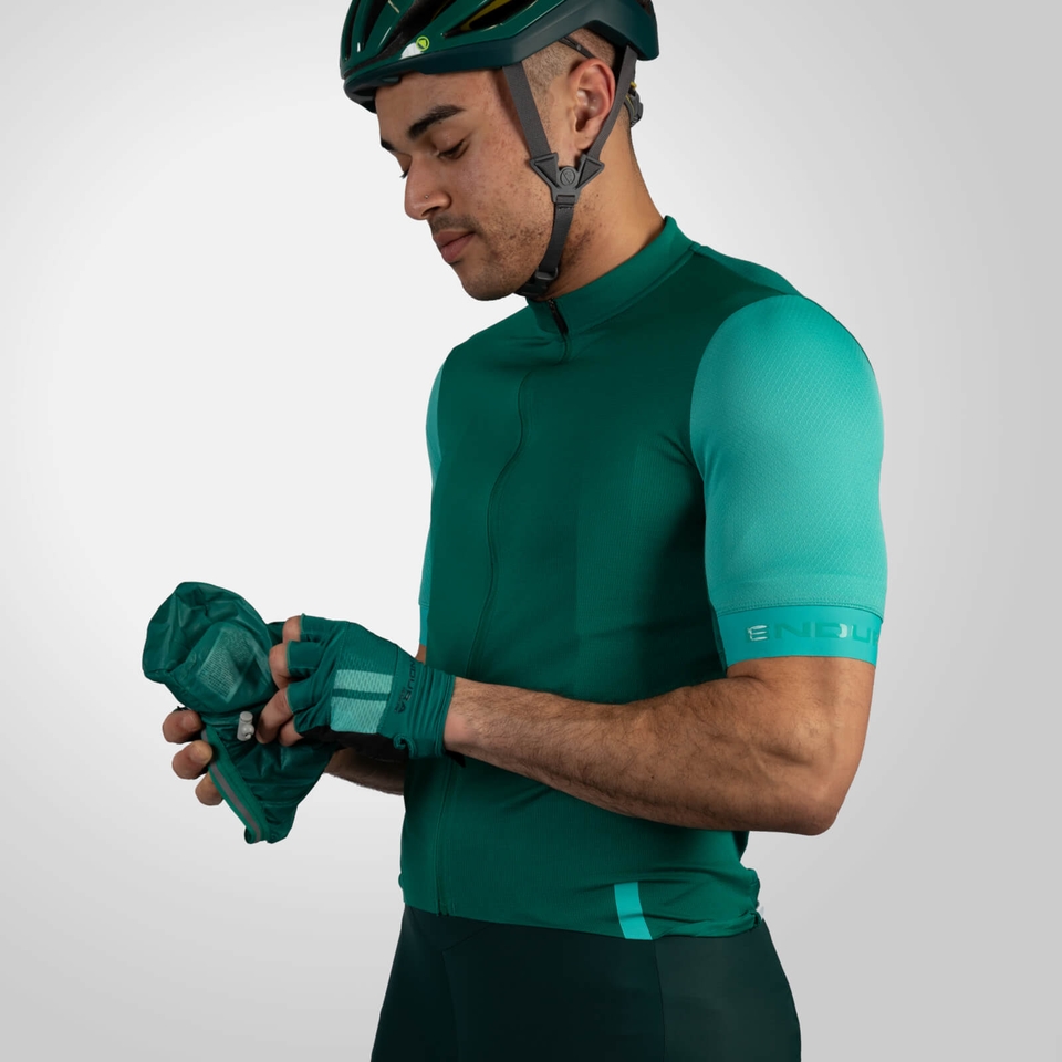 FS260-Pro Adrenaline Race Cape II für Herren - Smaragdgrün