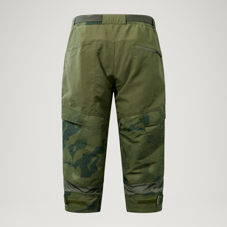 Hummvee 3/4 Short für Herren - Ton Oliv