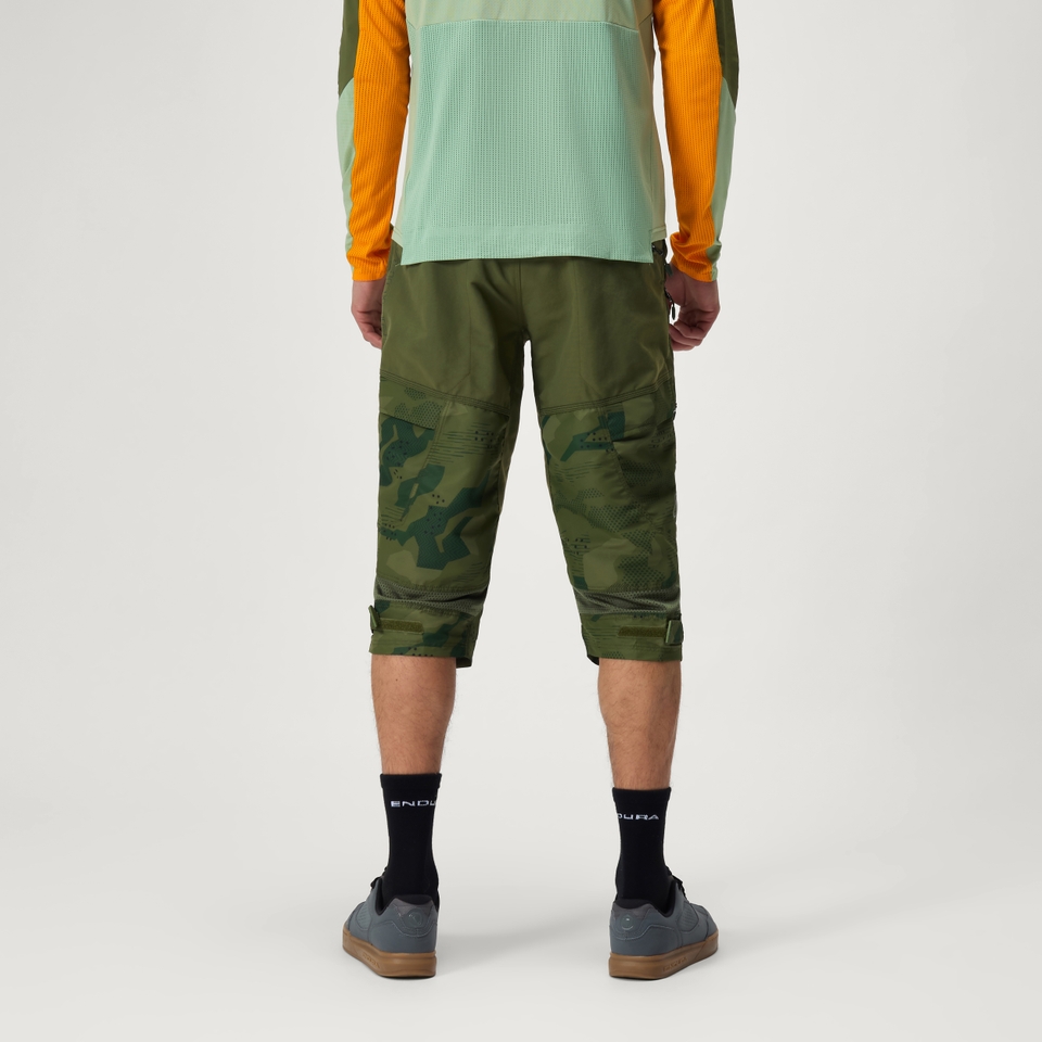 Hummvee 3/4 Short für Herren - Ton Oliv