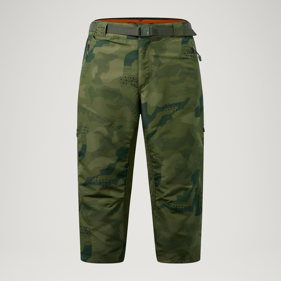 Hummvee 3/4 Short für Herren - Ton Oliv