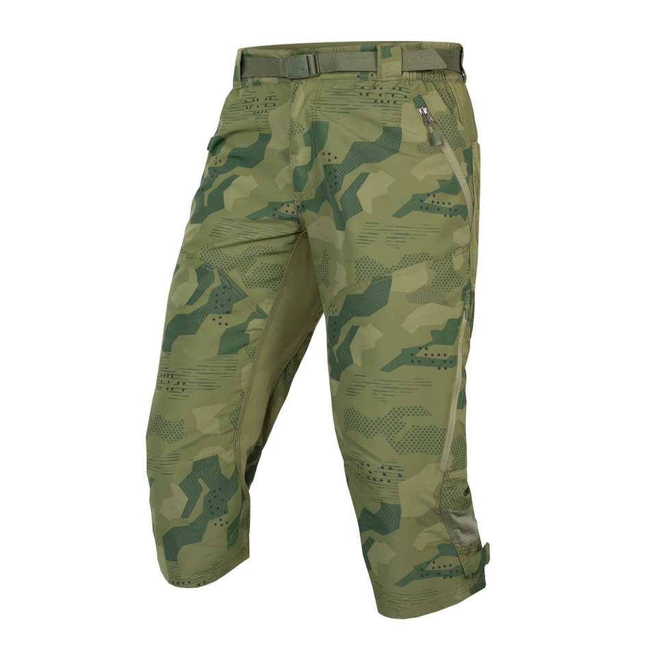 Hummvee 3/4 Short für Herren - Ton Oliv