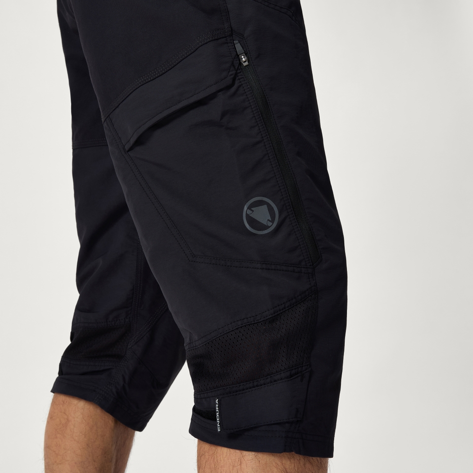 Men's Hummvee 3/4 Short - Black