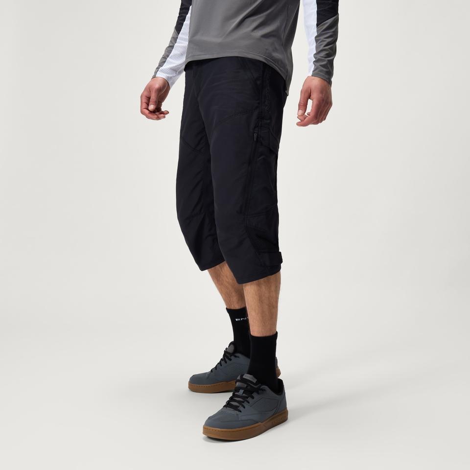 Men's Hummvee 3/4 Short - Black